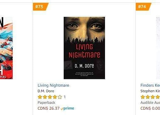 Living Nightmare is a Best-selling Supernatural Thriller!